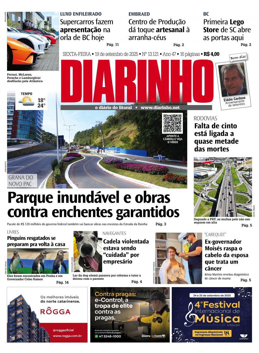Capa de hoje