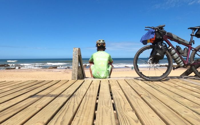 Ciclistas de Itapema recorrieron más de 3.000 km rumbo a Chile