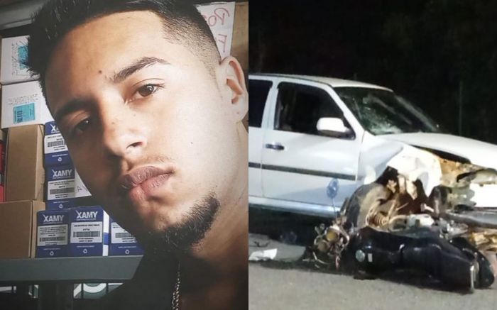 Impacto da colisão foi violento, mas motorista do Gol nada sofreu